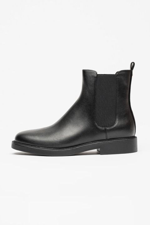 Michael Kors, Ghete Chelsea din piele ecologica, Negru