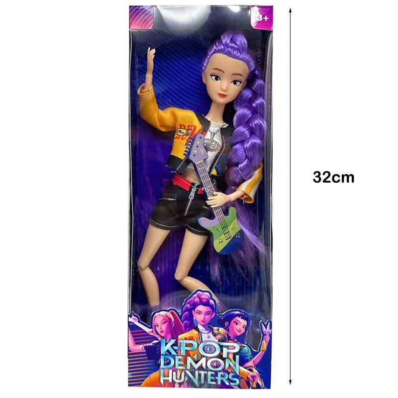 C rumi⭐︎ Figurina K-Pop Chelfonds Demon Hunters Rumi, PVC, 30cm - eMAG.ro