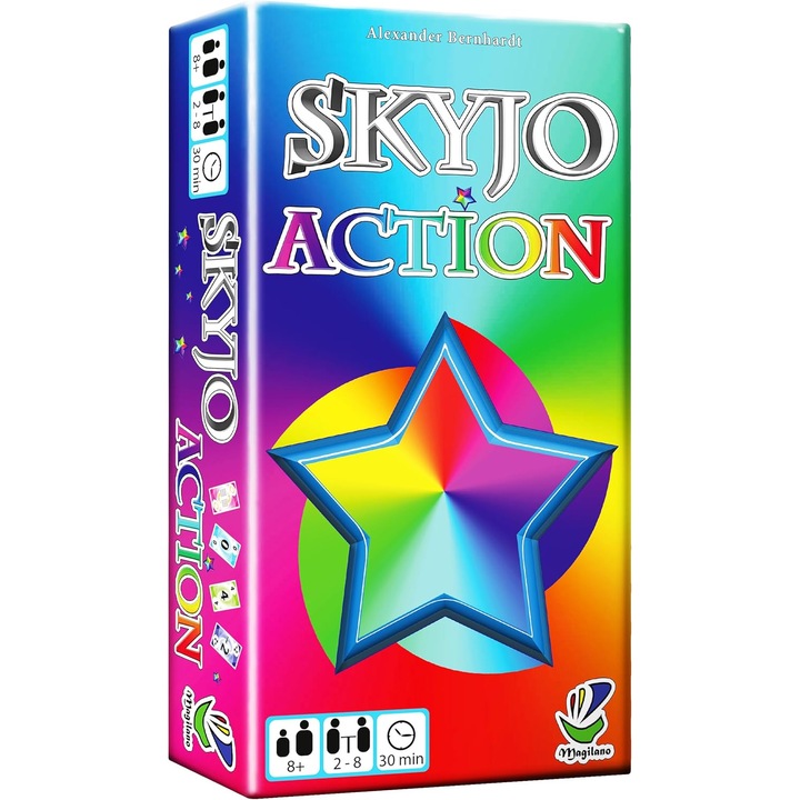 SKYJO ACTION - Izgalmas kártyajáték barátoknak és családnak