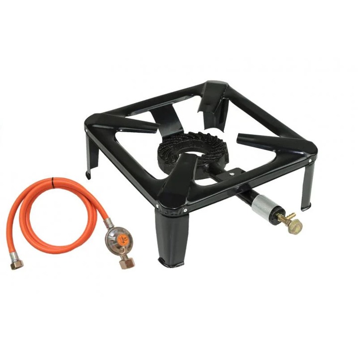 Aragaz portabil pe gaz cu reductor, 8 kW, Kraft&Dele KD117850