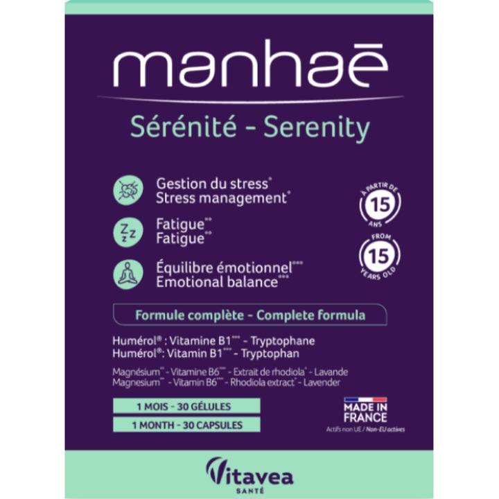 Manhae Serenitate, 30 capsule