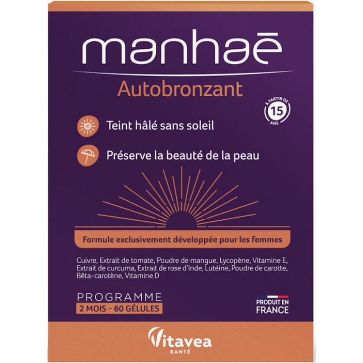 Manhae Autobronzant, 60 capsule