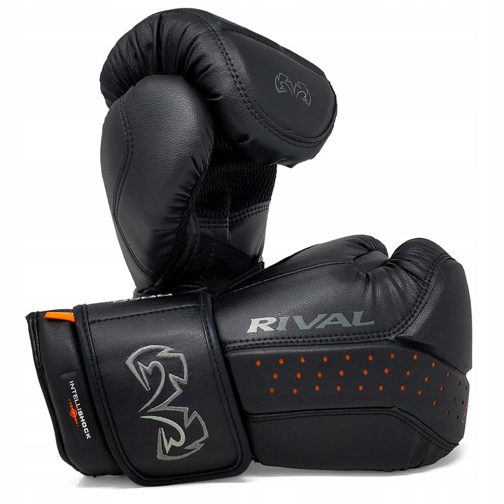 Rival RB10 Intelli Shock Boxkesztyű, fekete, L - Fejlett védelem