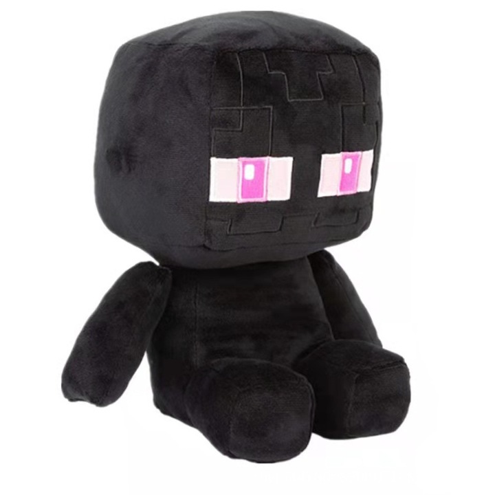 Jucarie de plus Minecraft, Shadowman, 26cm, pozitie sezanda