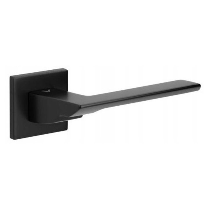 Manera Usa Interior VDS Tender Fit Rozeta Patrata Negru Mat