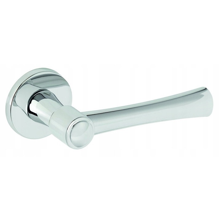 Maner VDS MADLEN, rozeta rotunda, crom lucios, model 2024