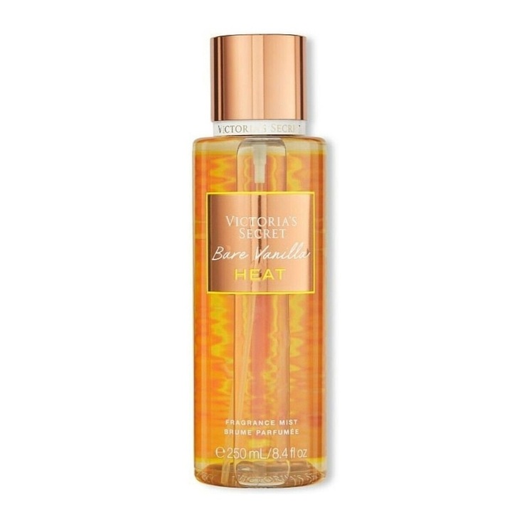 Spray corp, Victoria's Secret Bare Vanilla Heat, 250 ml, vanilie, flori tropicale