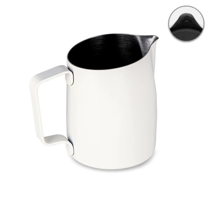 WPM Latiera profesionala cu gura de turnare rotunda 500ml - Alb Mat