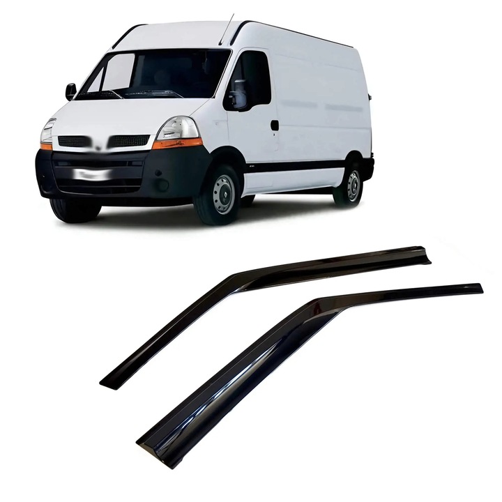 Спортни Ветробрани за Renault Master 1998-2009 Panelvan – Комплект 2 бр. предни – Залепващи