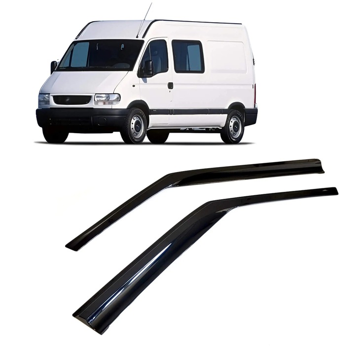 Спортни Ветробрани за Opel Movano 1998-2009 Panelvan – Комплект 2 бр. предни – Залепващи