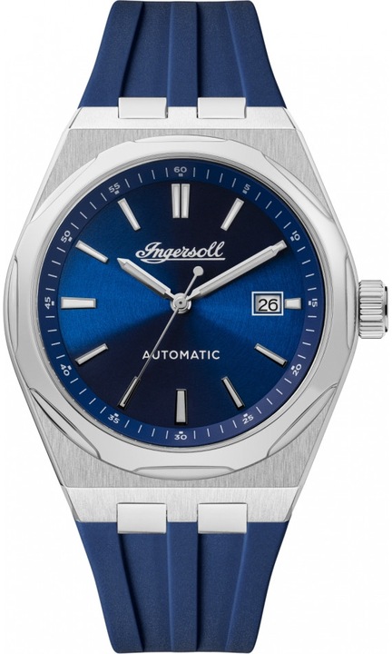Ceas de barbati INGERSOLL I16802 de culoare bleumarin clasic