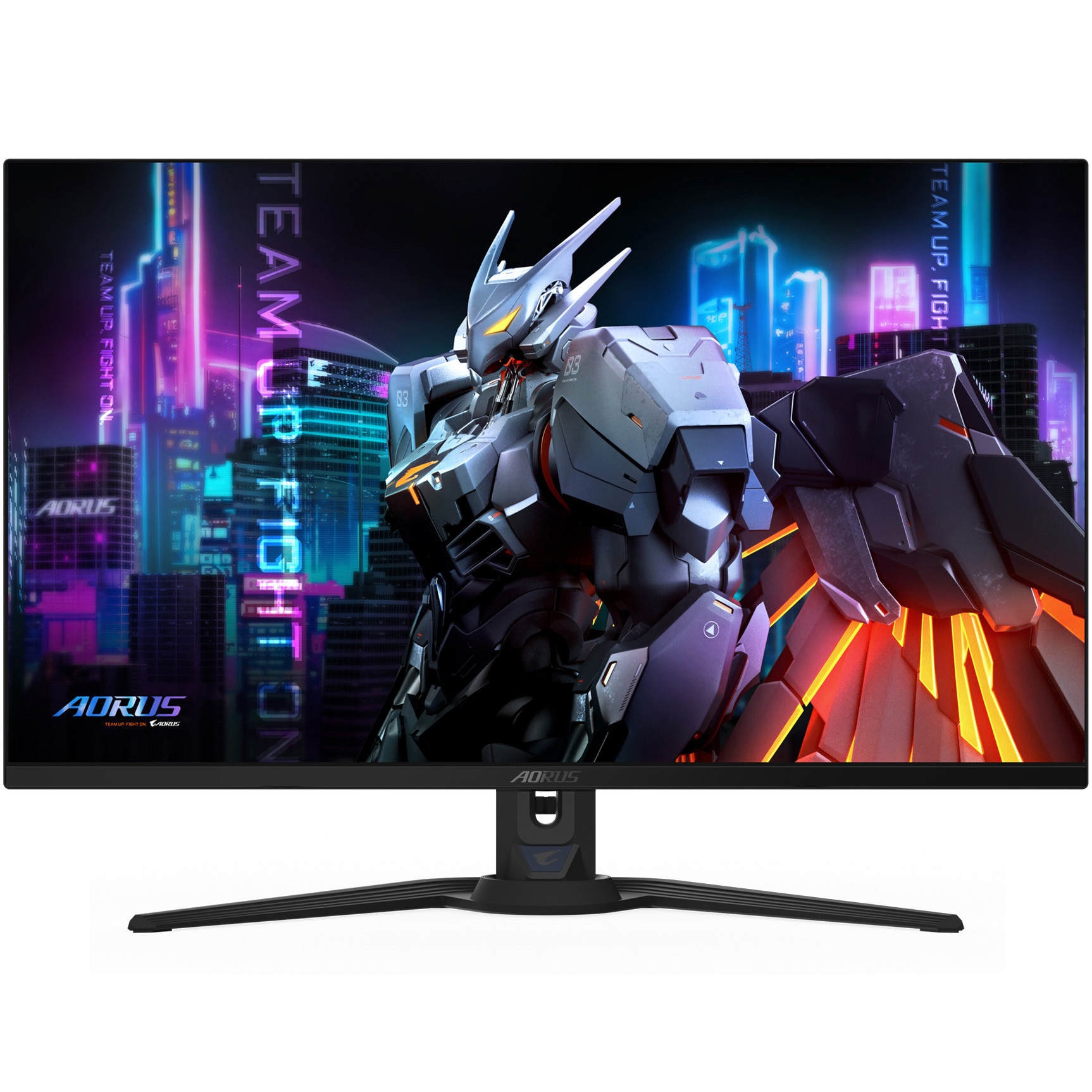 Monitor Gaming Gigabyte AORUS F032U, 31.5", OLED, UHD (3840 X 2160), 165Hz, 0.03ms GTG, VESA DisplayHDR True Black 400, 2 x HDMI 2.1, Displayport, USB Type-C, Difuzoare 5WX2, Negru