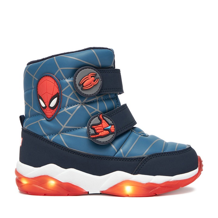 Spiderman Ultimate gyerekcsizma, kék, textil anyag