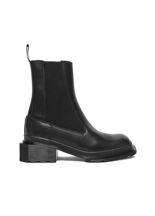Női bakancs Dr. Martens Black Maybole Chelsea, természetes bőr, fekete