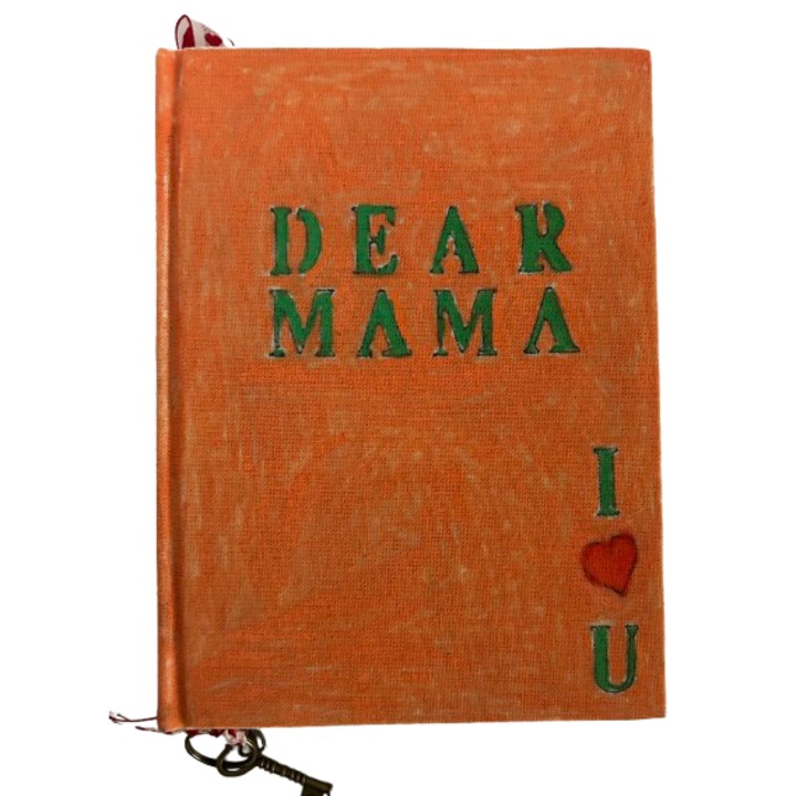 Agenda A5, SimplyTexGoGlobal, Dear Mama I love U, roz somon, 80 GSM