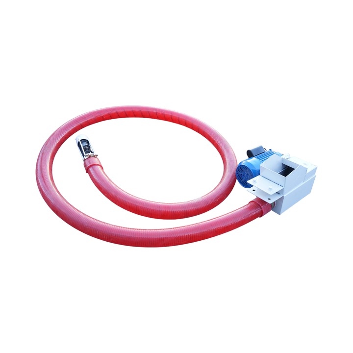 Snec flexibil cereale 220V, 3000W portabil cu furtun 6m, diametru 100mm, turatie 1400 r/min