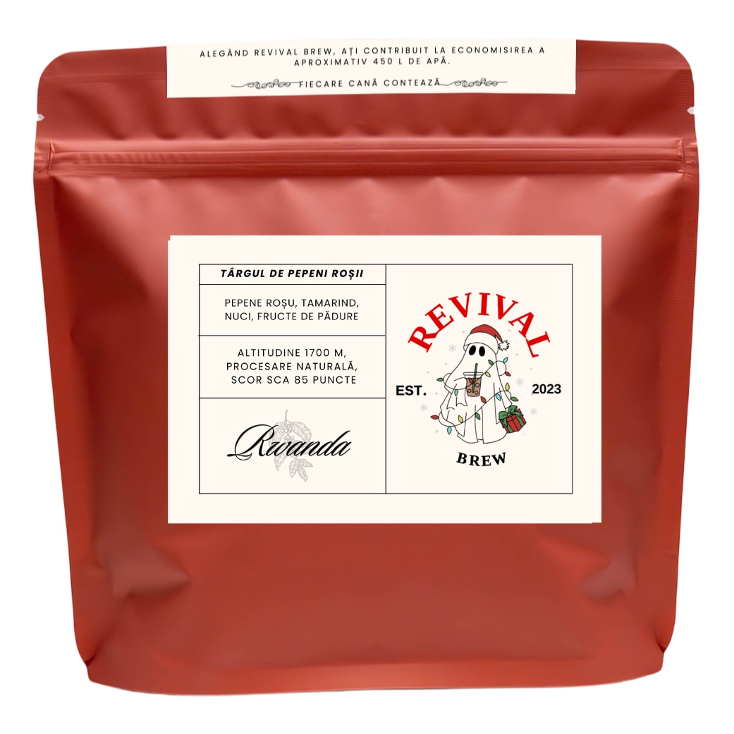 Targul de Pepeni Rosii Rwanda Revival Brew, 250g