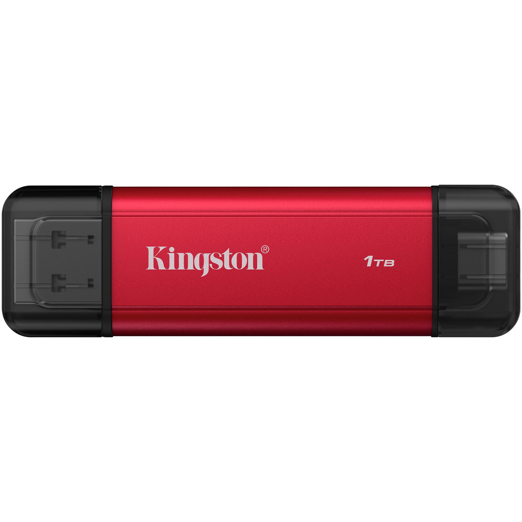 ロジクールDual Port Portable SSD USB 3.2 1TB SSD Portabil Dual Kingston, 1TB, USB Type-A/USB Type-C, USB 3.2
