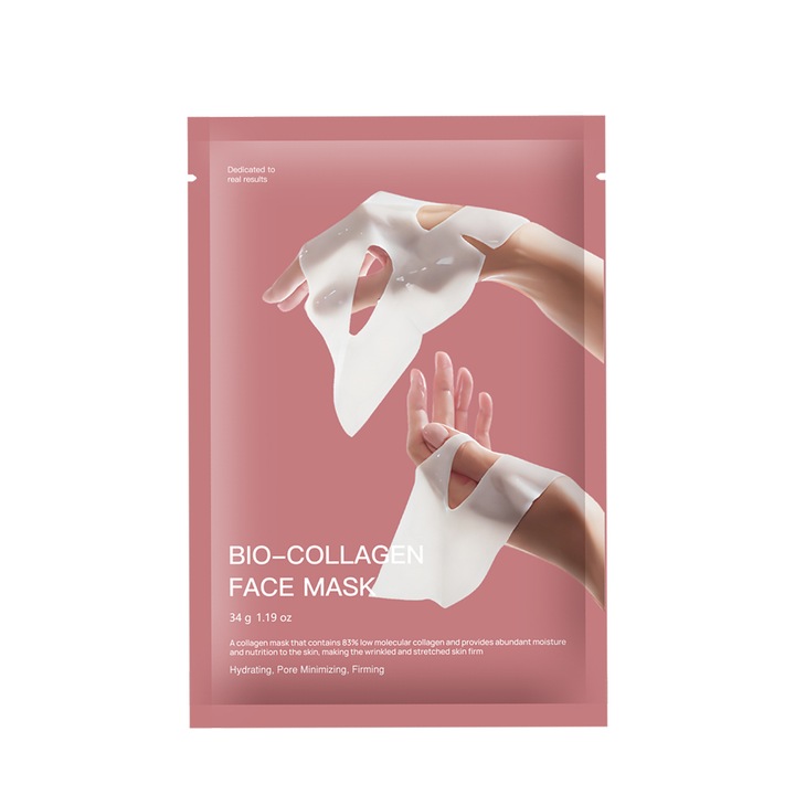 Masca faciala, patch hidratant cu colagen elastic, 1 bucata