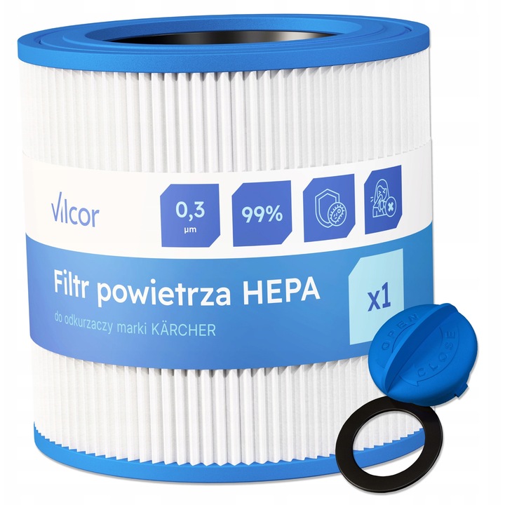 Filtru HEPA Lavabil Vilcor pentru Kärcher MV2, MV3, WD2, WD3, SE4001