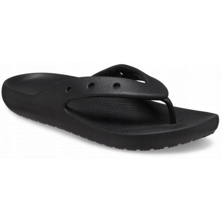 Slapi dama Crocs Classic Flip 2.0, confortabili, negri, material Croslite, 36-37 EU