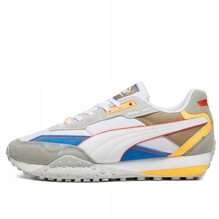 Tenisi barbati Puma Blktop Rider, multicolor, piele naturala, talpa cauciuc