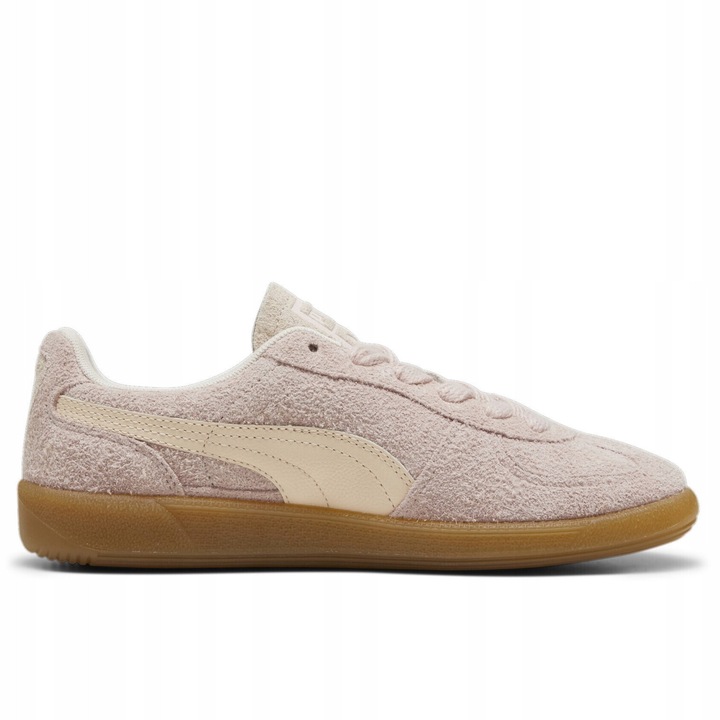 Tenisi dama, Puma, piele intoarsa, bej/roz