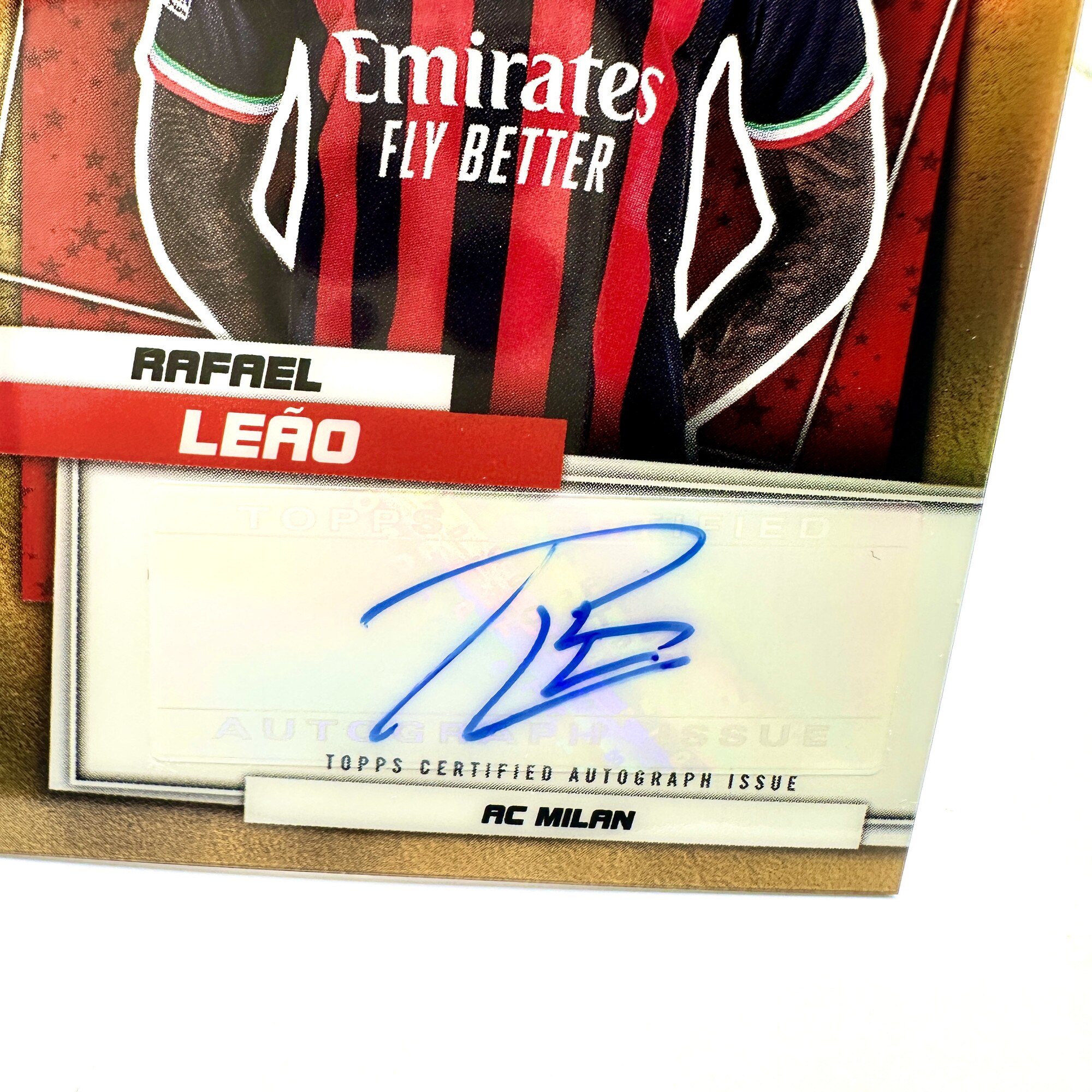 Card de fotbal Topps Rafael Leao 2023-24 Topps Superstars Autograf