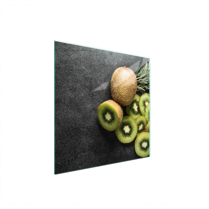 Placa de protectie din sticla pentru aragaz 50x52 cm, TMK ArtDeko, design modern, usor de curatat, multicolor