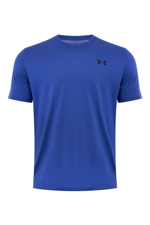 Under Armour, Tricou lejer Lockup, Negru stins/Albastru royal
