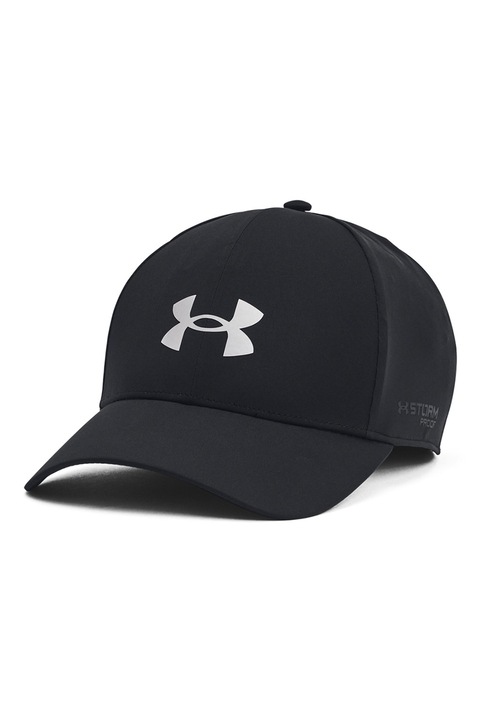 Under Armour, Saoca cu imprimeu logo pentru golf, Negru, 58 CM