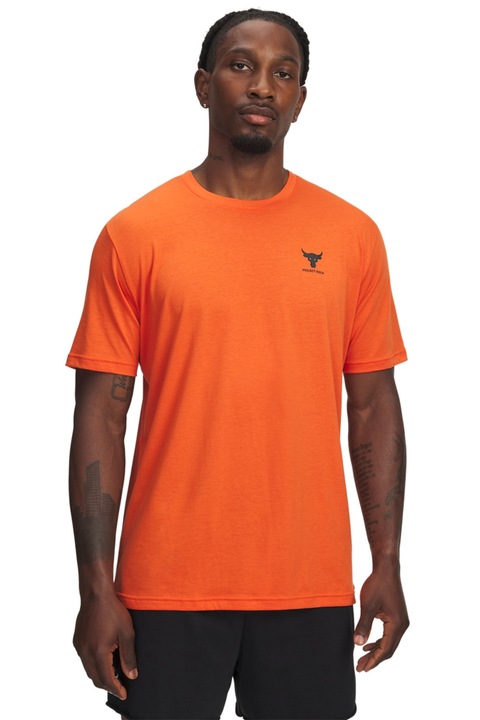 Under Armour, Фитнес тениска Project Rock, Оранжев