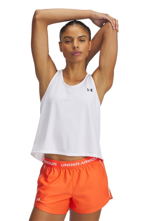 Under Armour, Top pentru fitness Tech™ Swing, Alb
