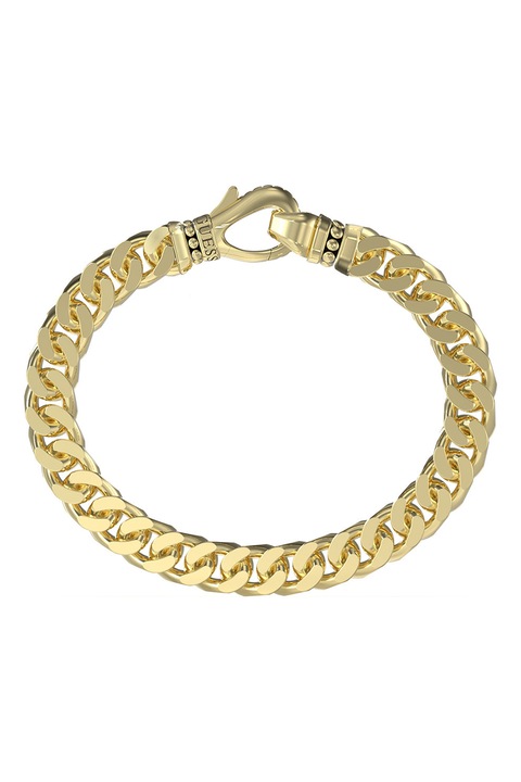 GUESS, Bratara neajustabila de otel inoxidabil, Auriu