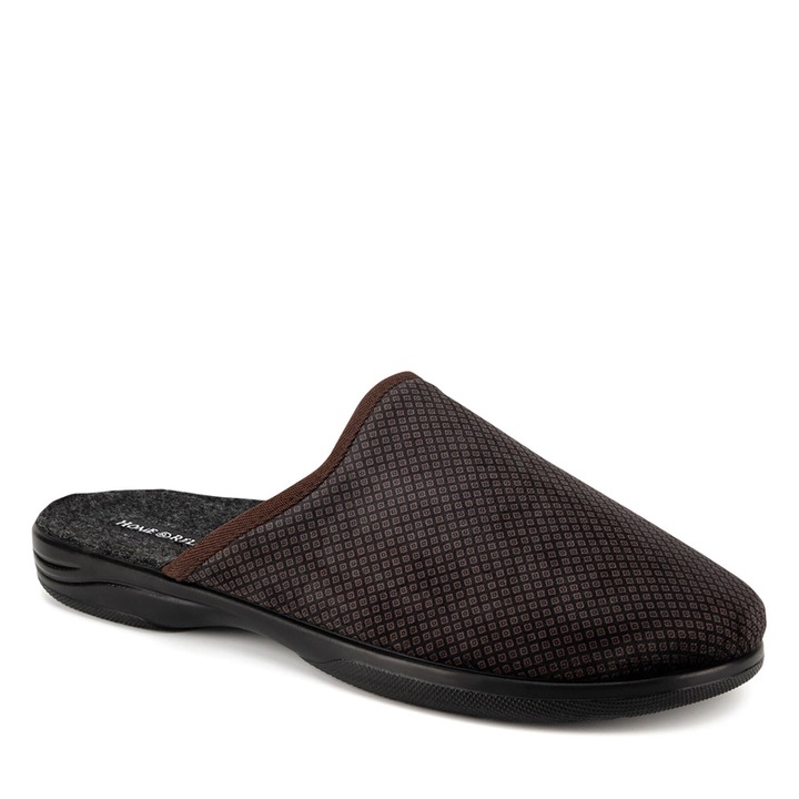 Férfi papucs, Home Relax, barna