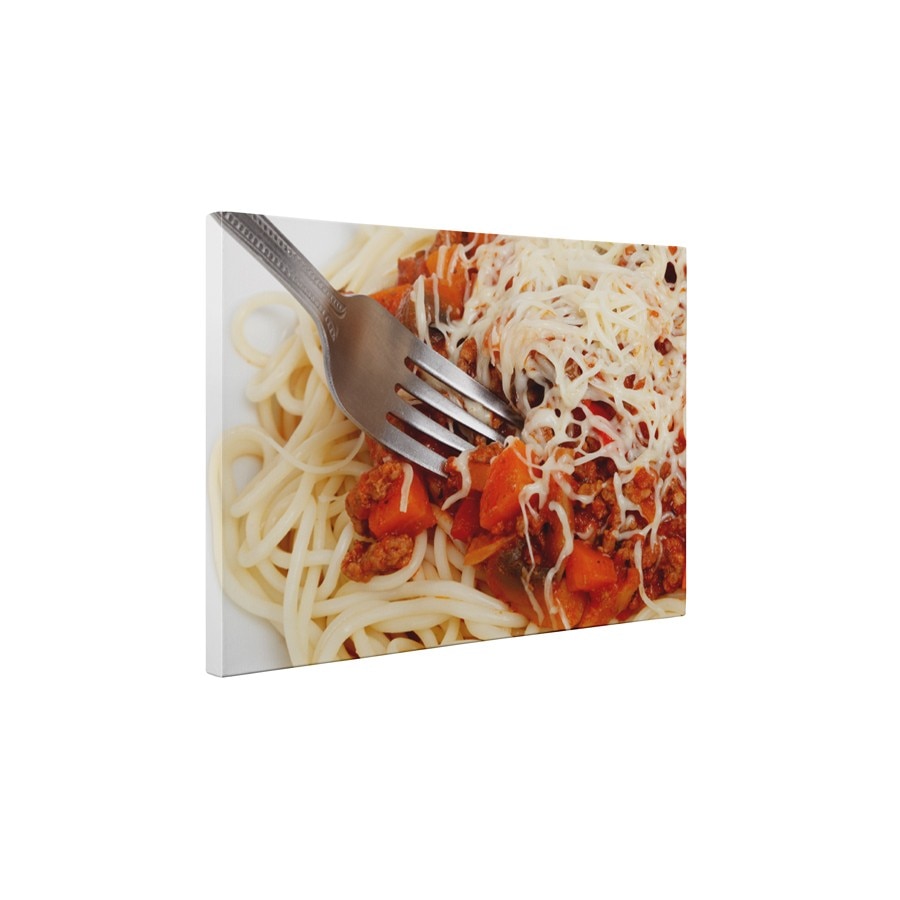 Spaghette bolognese - Tablou Canvas - 60x75 cm