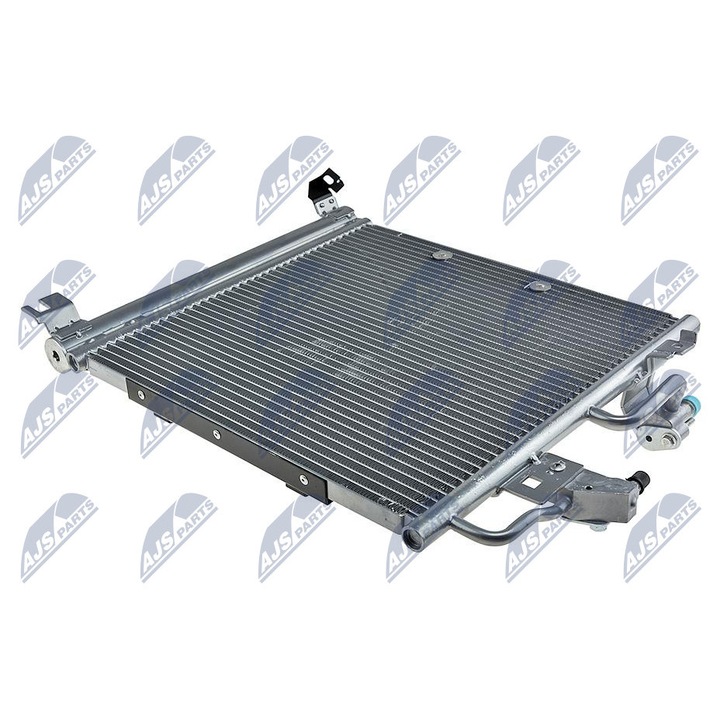 Radiator clima NTY, echivalent 1850099, compatibil Opel Astra H 1.3 CDTI, Zafira B 1.7 CDTI, nou