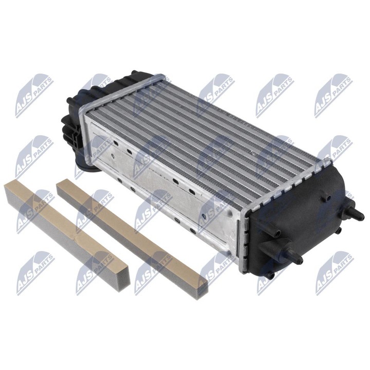Radiator intercooler NTY, compatibil Ford, 1.6 TDCI, 08-12, nou