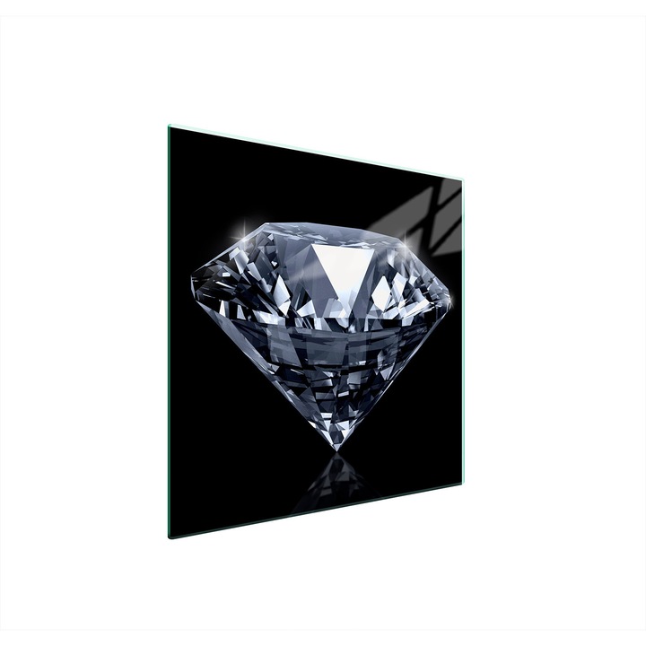 Placa de protectie din sticla pentru aragaz TMK ArtDeko 50x52 cm, design modern, rezistent la temperaturi, multicolor