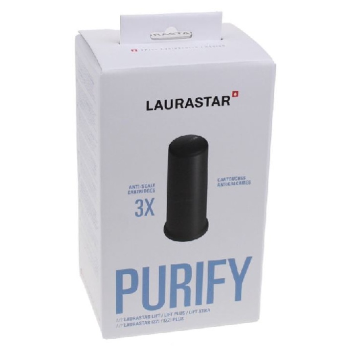 Laurastar - Cartuse anticalcar Purify lift plus - pachet 3 - 5027800525 - pentru Fier de calcat