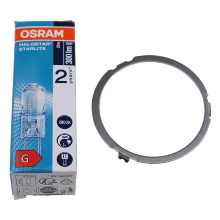 Lampa cu halogen, Bosch, 20W, 12V, capac