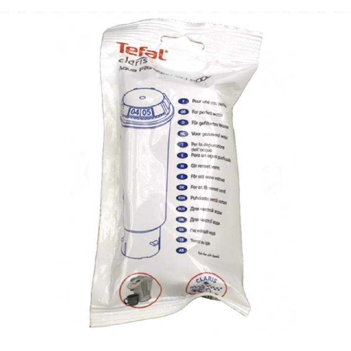 Filtru de apă Tefal Claris XH500110 pentru aparate casnice mici, purificare eficientă, reduce impuritățile