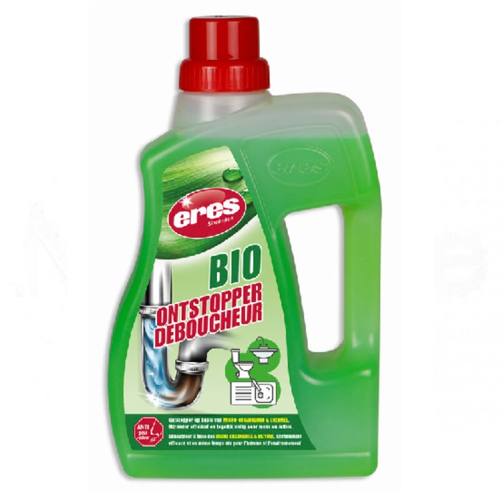 Desfundator de scurgere bio 1000ml, ERES, lichid, universal