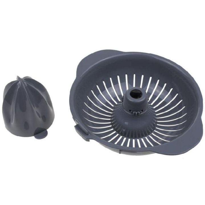 Presa de citrice, DeLonghi, KHC29, design compact, detasabil, alb