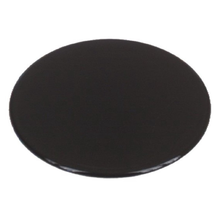 Капак на горелка Merloni бърз черен, комплект за готварска печка Ariston, размери 30x30cm
