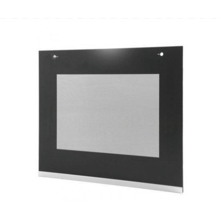 Geam usa cuptor Bosch, negru, 60cm, otel inoxidabil