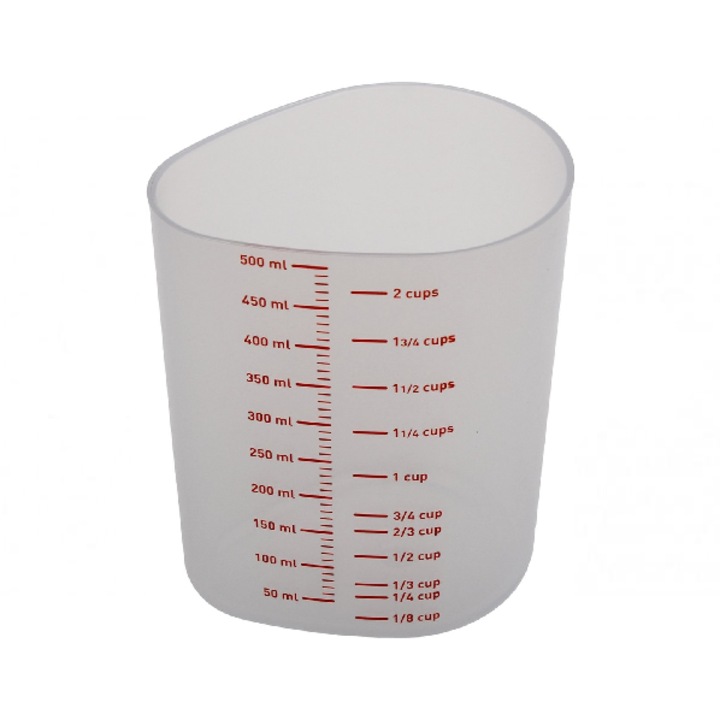 Pahar gradat sticlă Seb pentru mașina de făcut pâine, 200ml, design ergonomic