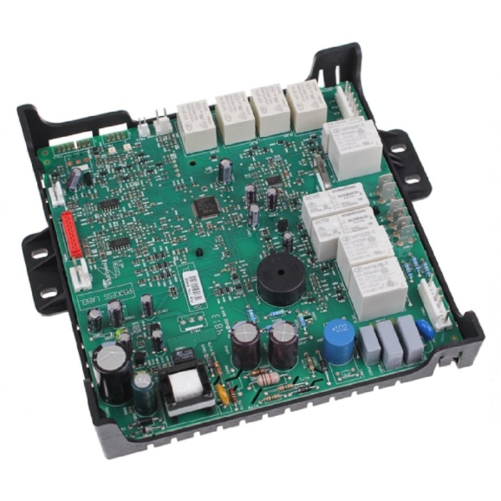 Placa de alimentare Whirlpool, model 481010471411, pentru plita cuptor, utilizare service, 10x15cm