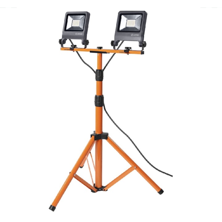 Lampă de lucru LED Osram 2x30W, stativ, alb, 840