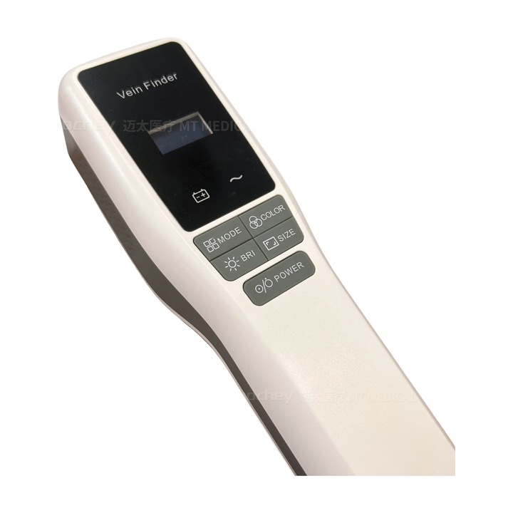 Dispozitiv medical portabil de localizare a venelor Golden Protect MT-410A, 6 culori, dimensiuni 220x65x65mm